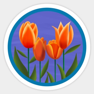 Tulips Sticker